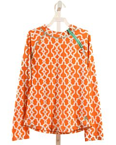 CABANA LIFE  ORANGE    RASH GUARD