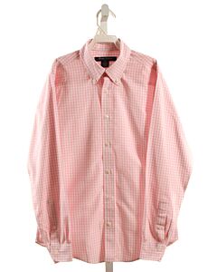 BROOKS BROTHERS LT PINK GINGHAM DRESS SHIRT