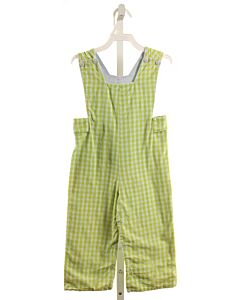 MARY JAMES  LIME GREEN  PLAID  LONGALL