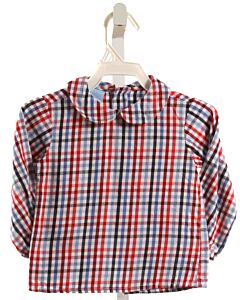 BELLA BLISS  MULTI-COLOR  PLAID  SHIRT-LS