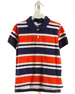 KELLY'S KIDS  MULTI-COLOR  STRIPED  KNIT SS SHIRT
