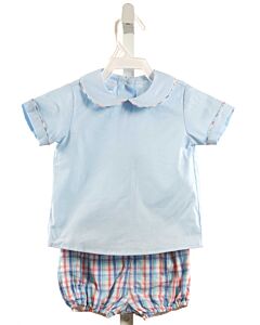 PETIT BEBE  LT BLUE    2-PIECE OUTFIT