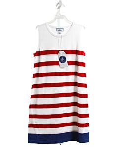 CPC  WHITE KNIT STRIPED  DRESS