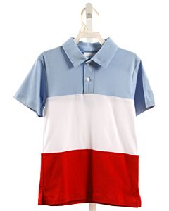 LITTLE ENGLISH  MULTI-COLOR    KNIT SS SHIRT