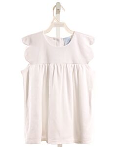 BELLA BLISS  WHITE    SLEEVELESS SHIRT