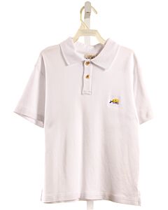 LUIGI  WHITE    KNIT SS SHIRT