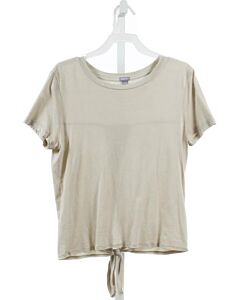 AERIE  BROWN  KNIT SS SHIRT