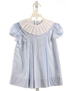 THE PROPER PEONY  LT BLUE    DRESS WITH RUFFLE