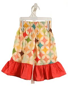 PERSNICKETY  MULTI-COLOR    PANTS WITH RUFFLE