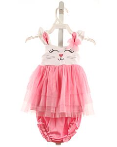 YOUNGLAND  PINK TULLE   2-PIECE OUTFIT