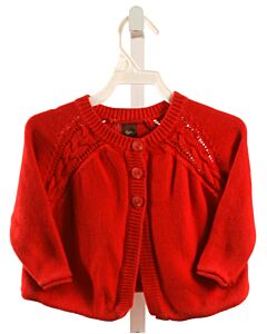 TEA  RED    CARDIGAN