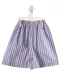 SHRIMP & GRITS  BLUE  STRIPED  SHORTS