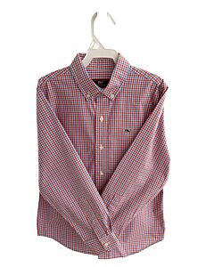 VINEYARD VINES  RED  PLAID  DRESS SHIRT