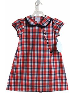 LITTLE ENGLISH  RED  PLAID  DRESS