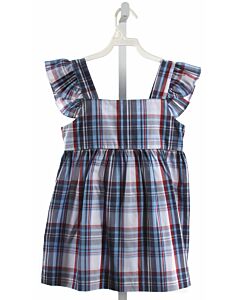 BELLA BLISS  BLUE  PLAID  DRESS