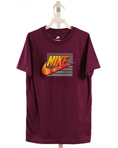 NIKE  PURPLE  PRINT  T-SHIRT