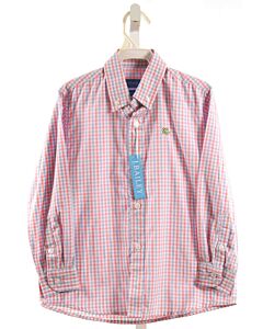 J. BAILEY  LT PINK  PLAID  DRESS SHIRT