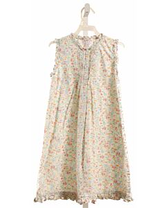 NORA LAYETTE  WHITE  FLORAL  DRESS