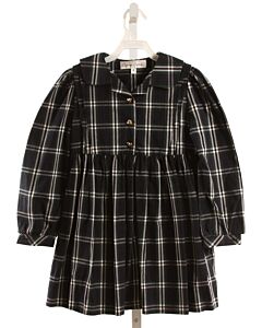 CARA CARA  NAVY  PLAID  DRESS