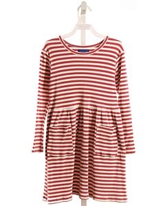 MAISON ME  PURPLE  STRIPED  KNIT DRESS