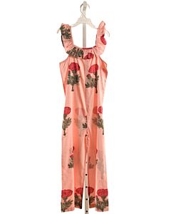 PINK CHICKEN  PINK  FLORAL  ROMPER