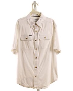 PONCHO  WHITE    DRESS SHIRT