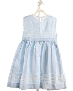 NO TAG  LT BLUE LINEN   DRESS