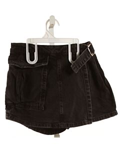 ZARA  BLACK DENIM   SKORT