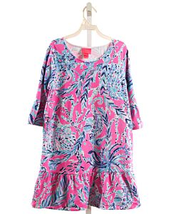 LILLY PULITZER  HOT PINK    KNIT DRESS