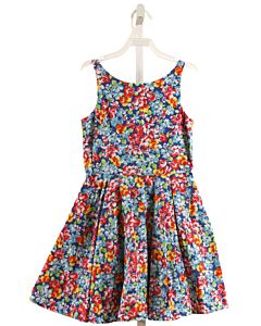 POLO BY RALPH LAUREN  MULTI-COLOR  FLORAL  DRESS