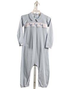 THE BEAUFORT BONNET COMPANY  BLUE   SMOCKED LONGALL