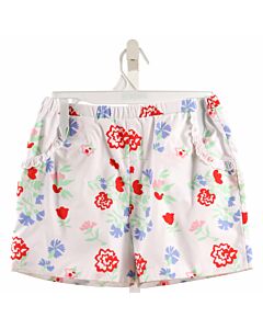 THE BEAUFORT BONNET COMPANY  WHITE  FLORAL PRINTED DESIGN SHORTS