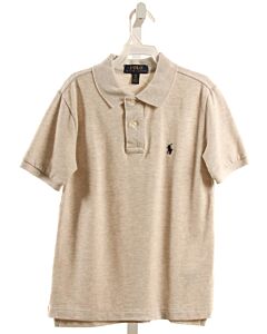 POLO BY RALPH LAUREN  IVORY    KNIT SS SHIRT