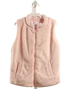 EYELET & IVY  LT PINK FLEECE   VEST