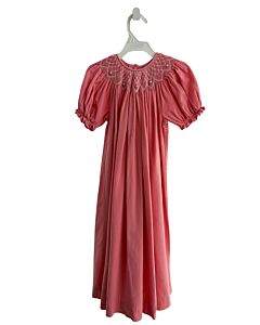 REMEMBER NGUYEN  PINK   SMOCKED DRESS