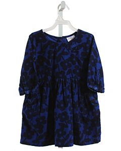 HANNA ANDERSSON  NAVY CORDUROY FLORAL  DRESS