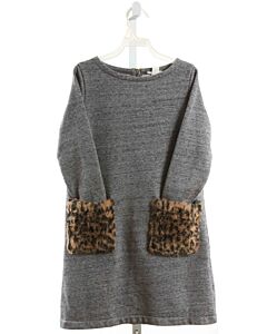 CREWCUTS  GRAY    KNIT DRESS