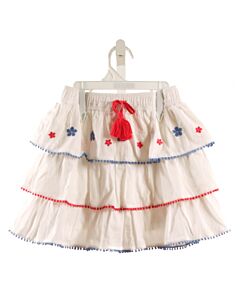 BISBY BY LITTLE ENGLISH  WHITE    SKIRT
