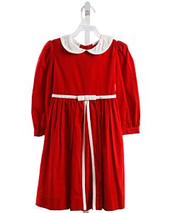 VIVE LA FETE  RED CORDUROY   DRESS