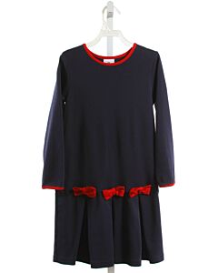 FLORENCE EISEMAN  BLUE KNIT   DRESS