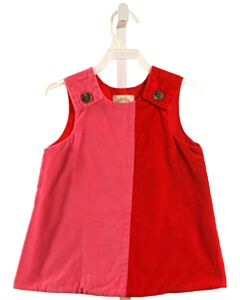 THE BEAUFORT BONNET COMPANY  RED CORDUROY   DRESS