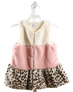 MUD PIE  MULTI-COLOR FLEECE   VEST