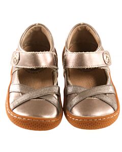 LIVIE & LUCA GOLD MARY JANES  *EUC SIZE TODDLER 7