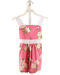 THE BEAUFORT BONNET COMPANY  PINK  FLORAL  ROMPER