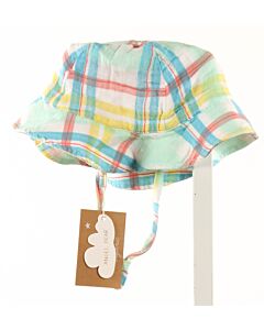 ANGEL DEAR  BLUE  PLAID  HAT