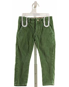 BISBY BY LITTLE ENGLISH  GREEN CORDUROY   PANTS