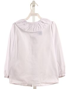 BAILEY BOYS  WHITE    SHIRT-LS WITH RUFFLE