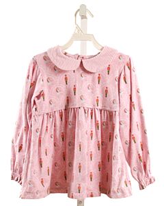 ISHTEX  PINK    KNIT LS SHIRT
