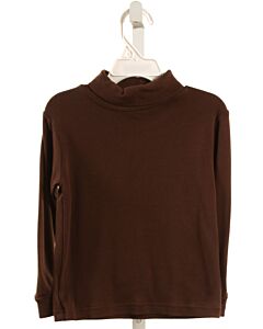 LEVERET  BROWN    KNIT LS SHIRT