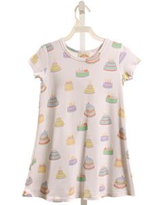 THE BEAUFORT BONNET COMPANY  WHITE  PRINT  KNIT DRESS